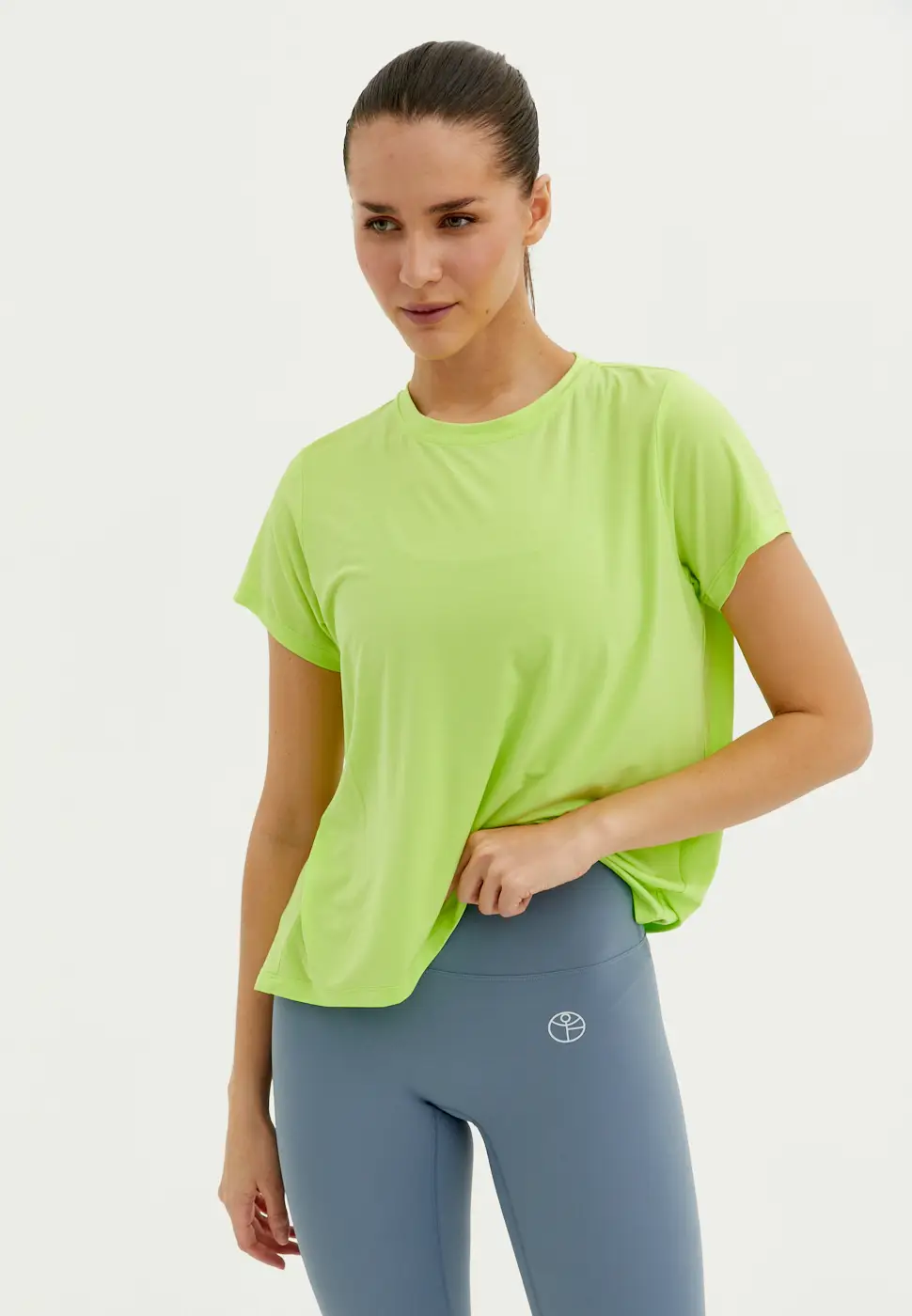 Футболка MODAL лаймовая