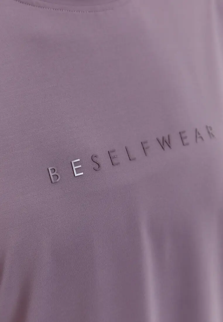 Футболка SATIN BASE сливовая