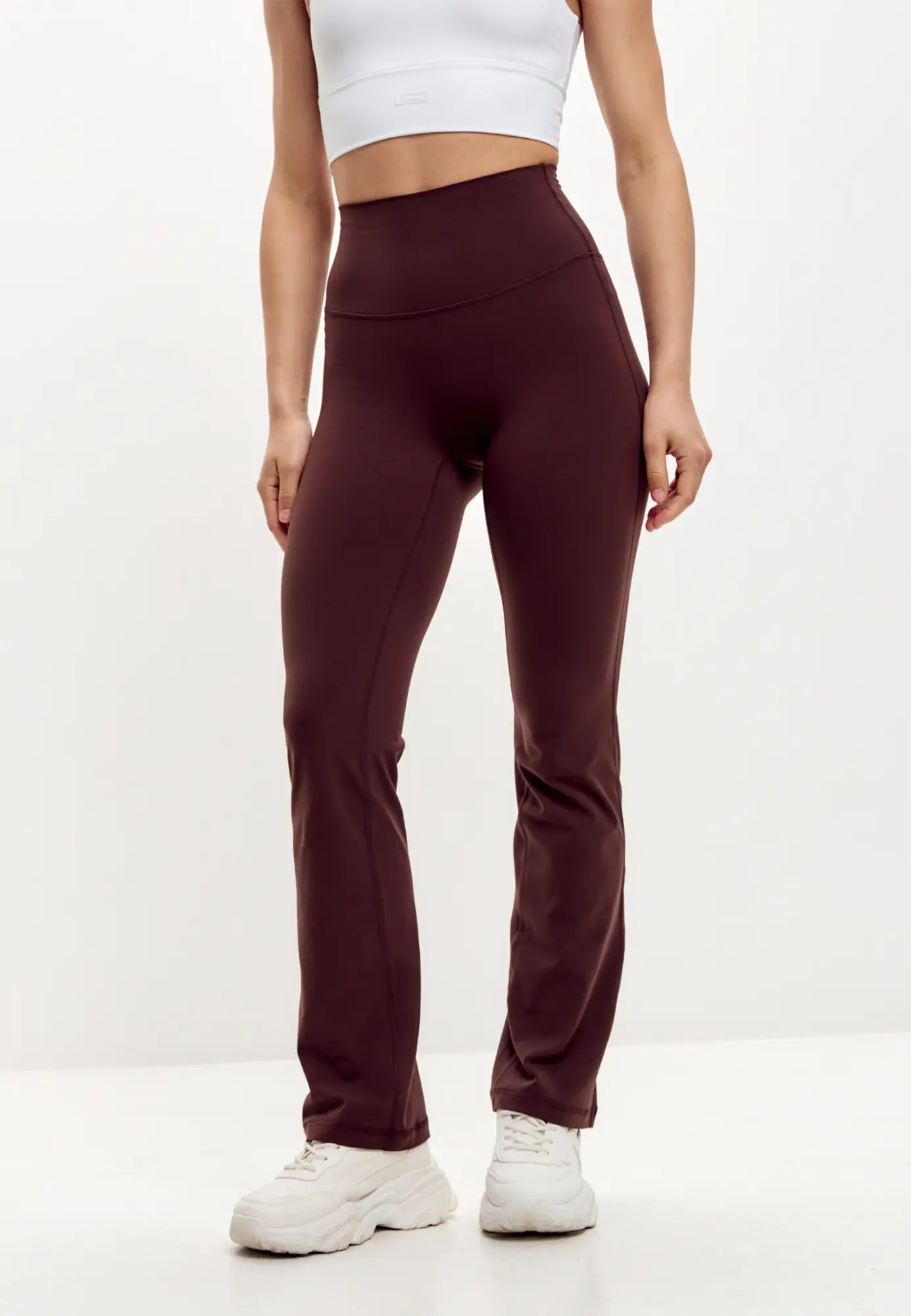 Брюки клеш SOFT LIBERTY Tall эспрессо (170-180)