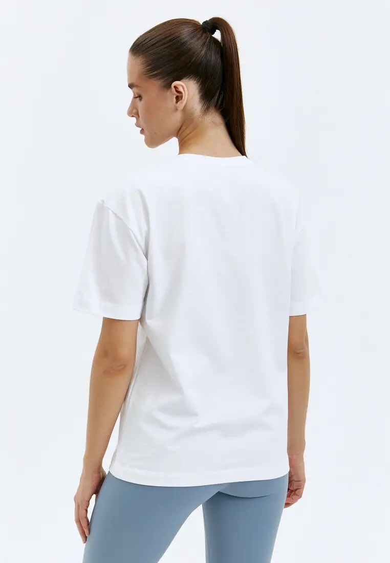 Футболка BSWR белая с принтом