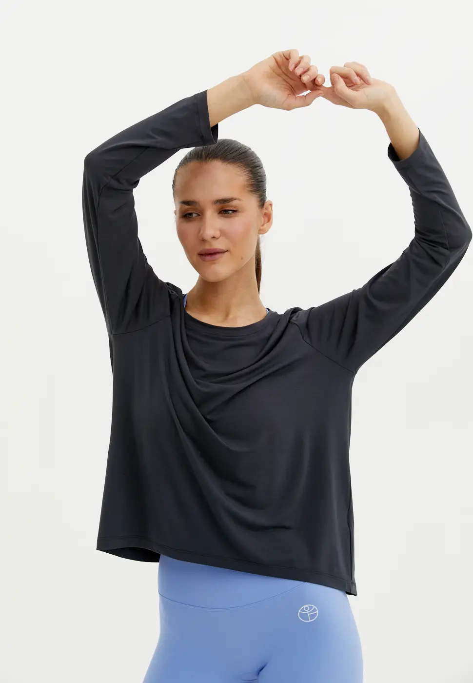 Лонгслив MODAL графитовый