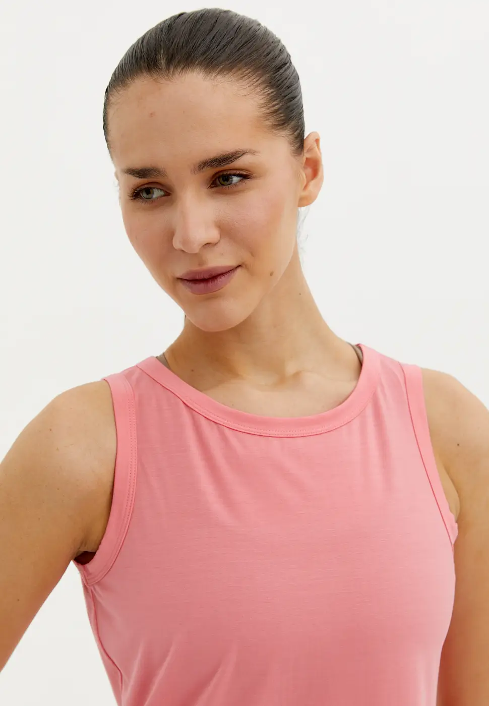 Майка MODAL коралловая