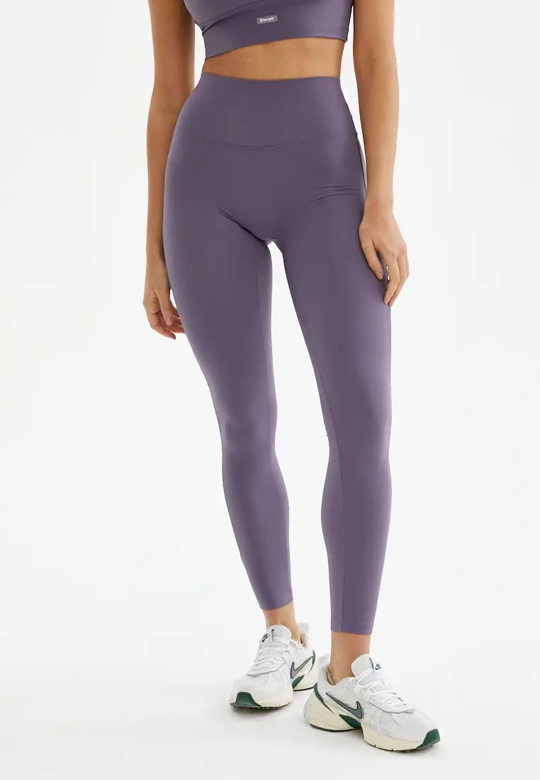 Лосины WAVE серо-фиолетовые