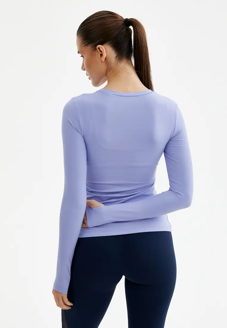 Лонгслив ACTIVE сиреневый