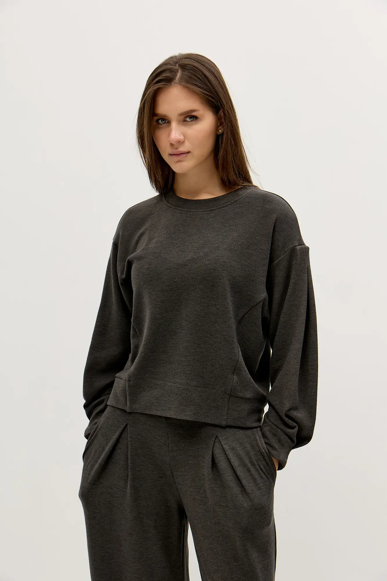 Свитшот URBAN COMFORT темно-серый