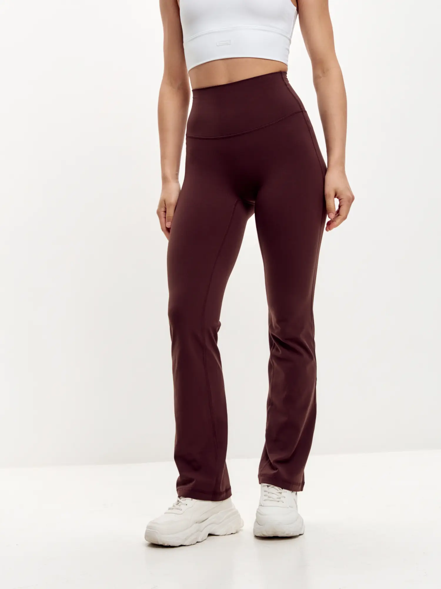 Брюки клеш SOFT LIBERTY Short эспрессо (160-170)