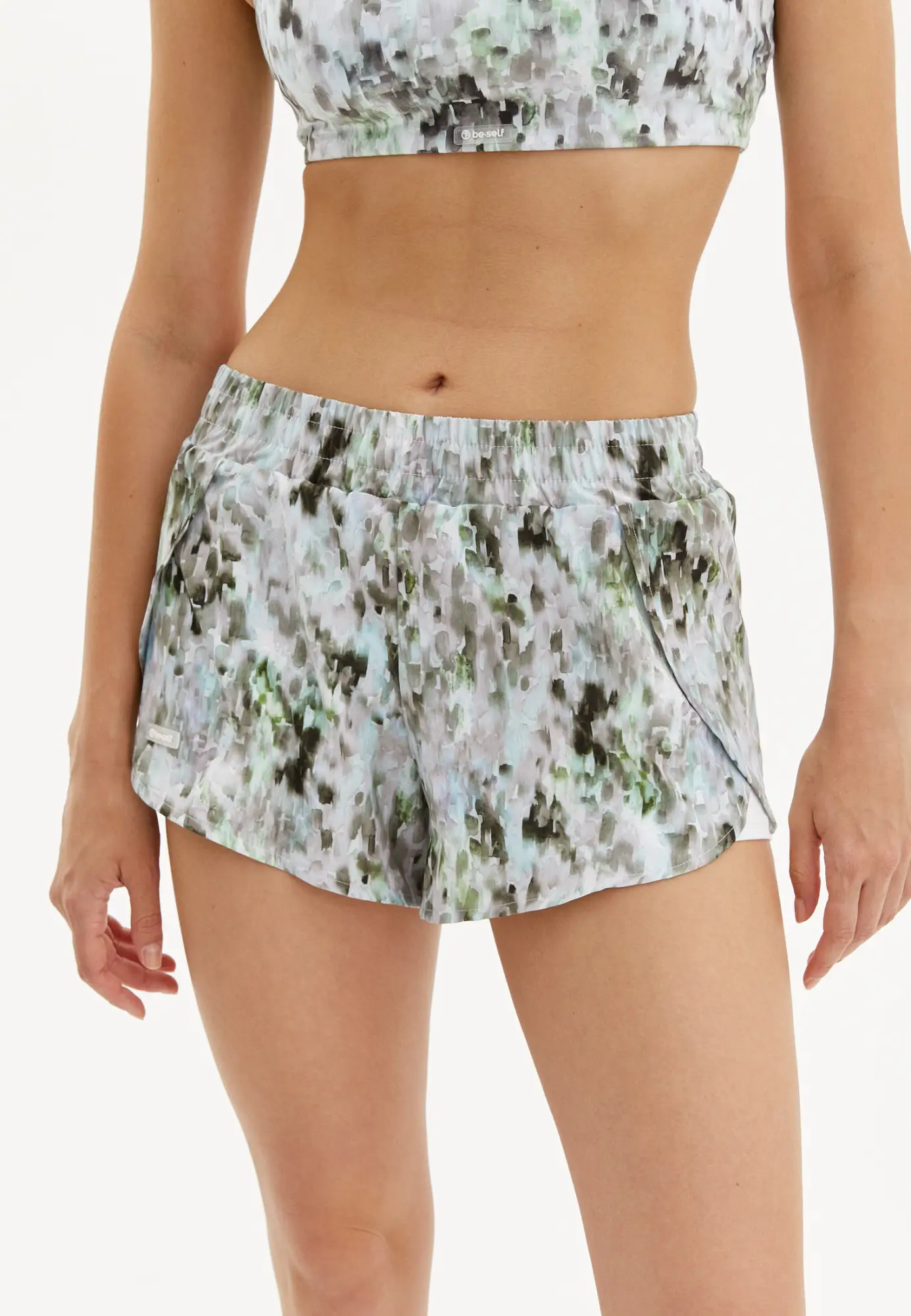 Шорты AQUARELLE серые