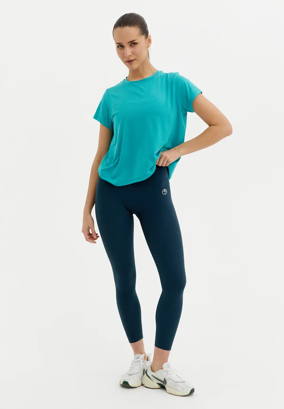 Футболка MODAL бирюзовая