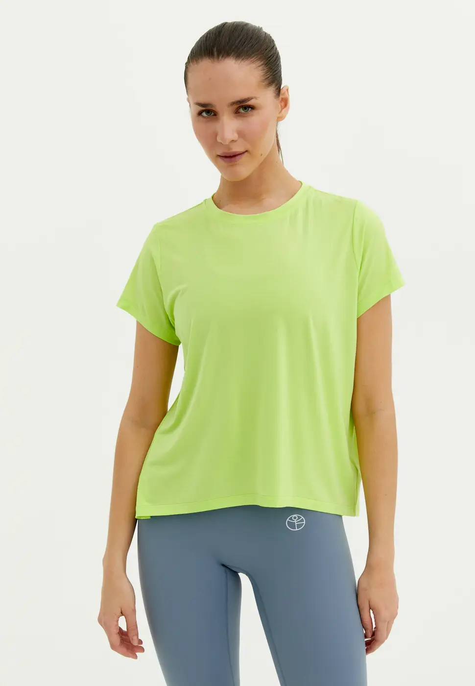 Футболка MODAL лаймовая