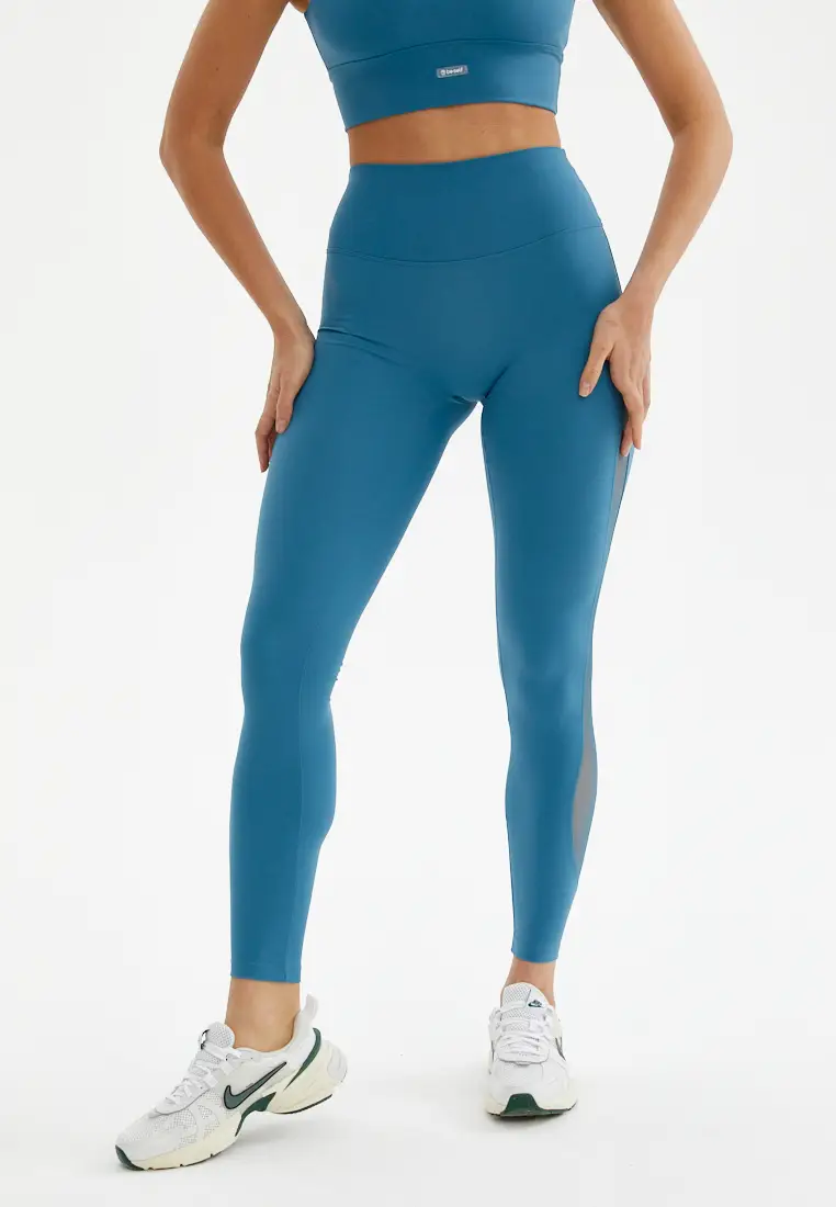 Лосины WAVE пыльно-бирюзовые