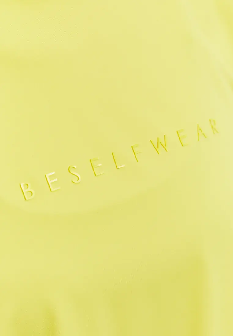Футболка SATIN BASE желтая