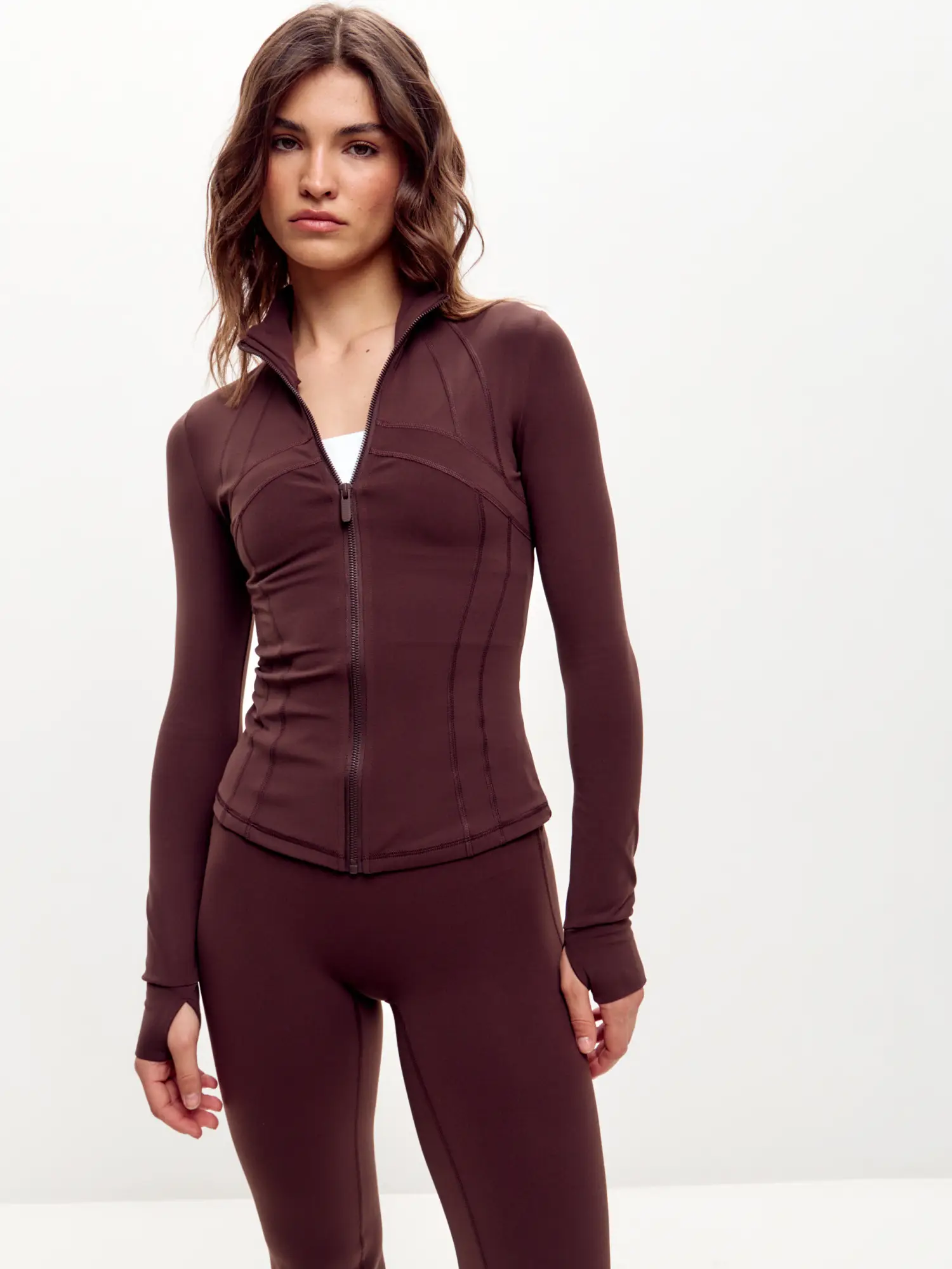 Кофта на молнии SOFT LIBERTY эспрессо