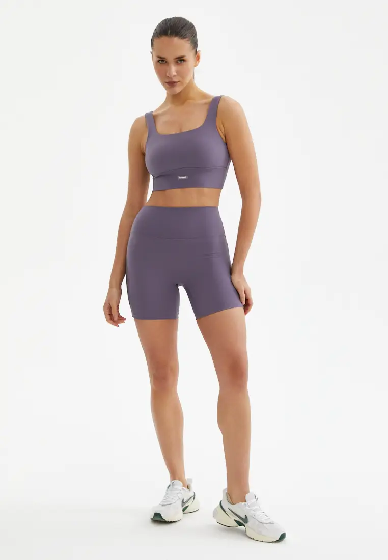 Шорты WAVE серо-фиолетовые