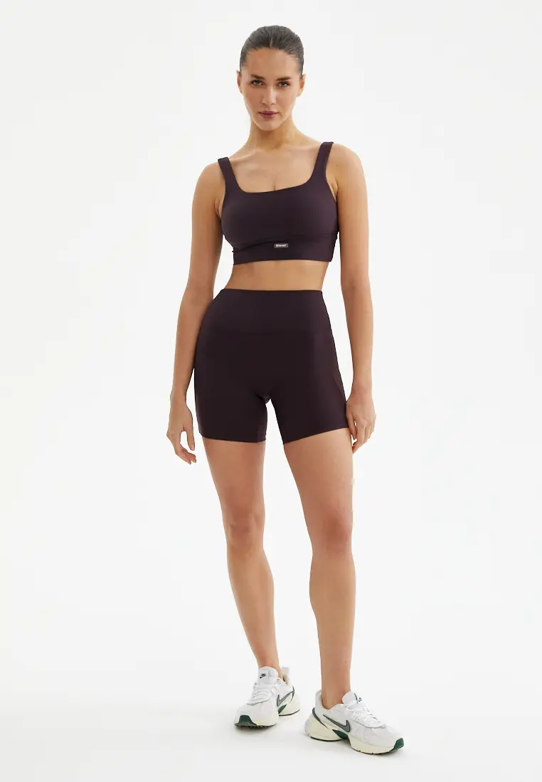 Шорты WAVE темно-сливовые