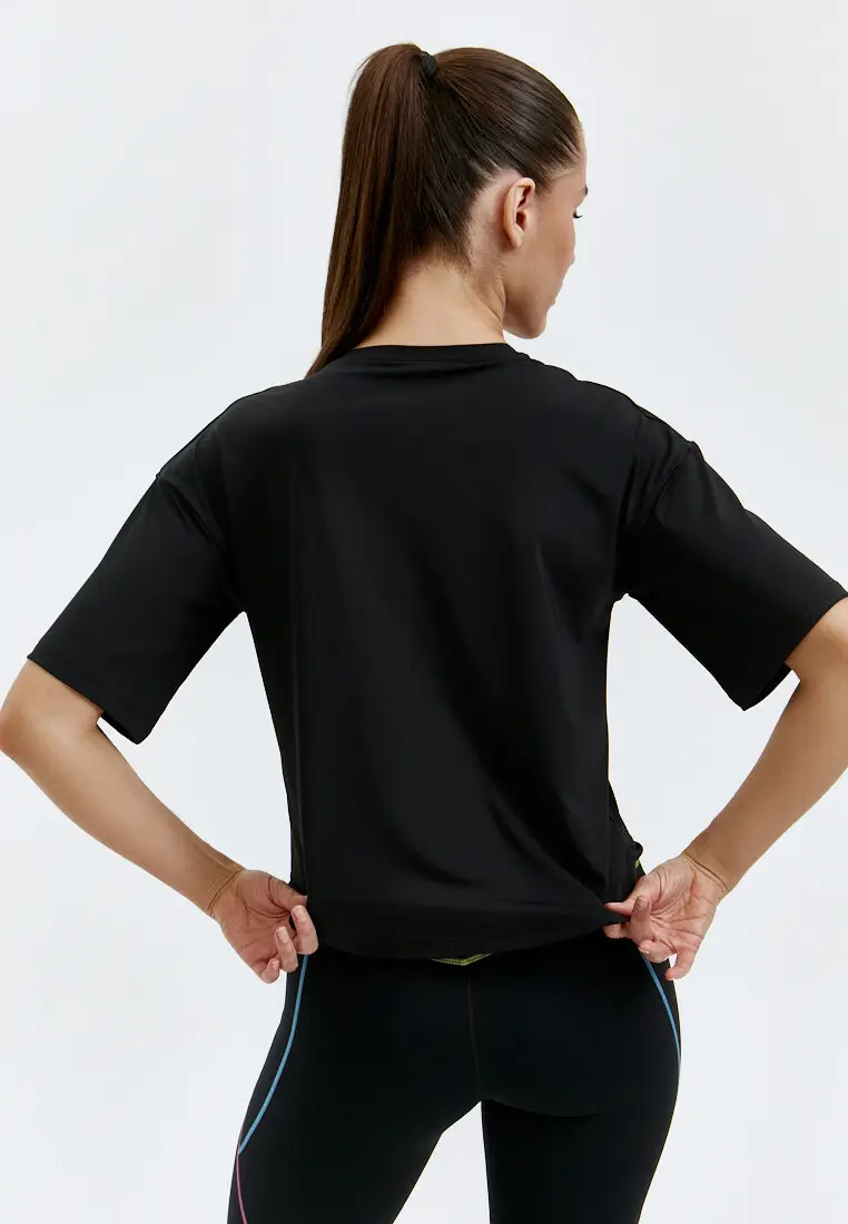 Футболка SATIN BASE черная