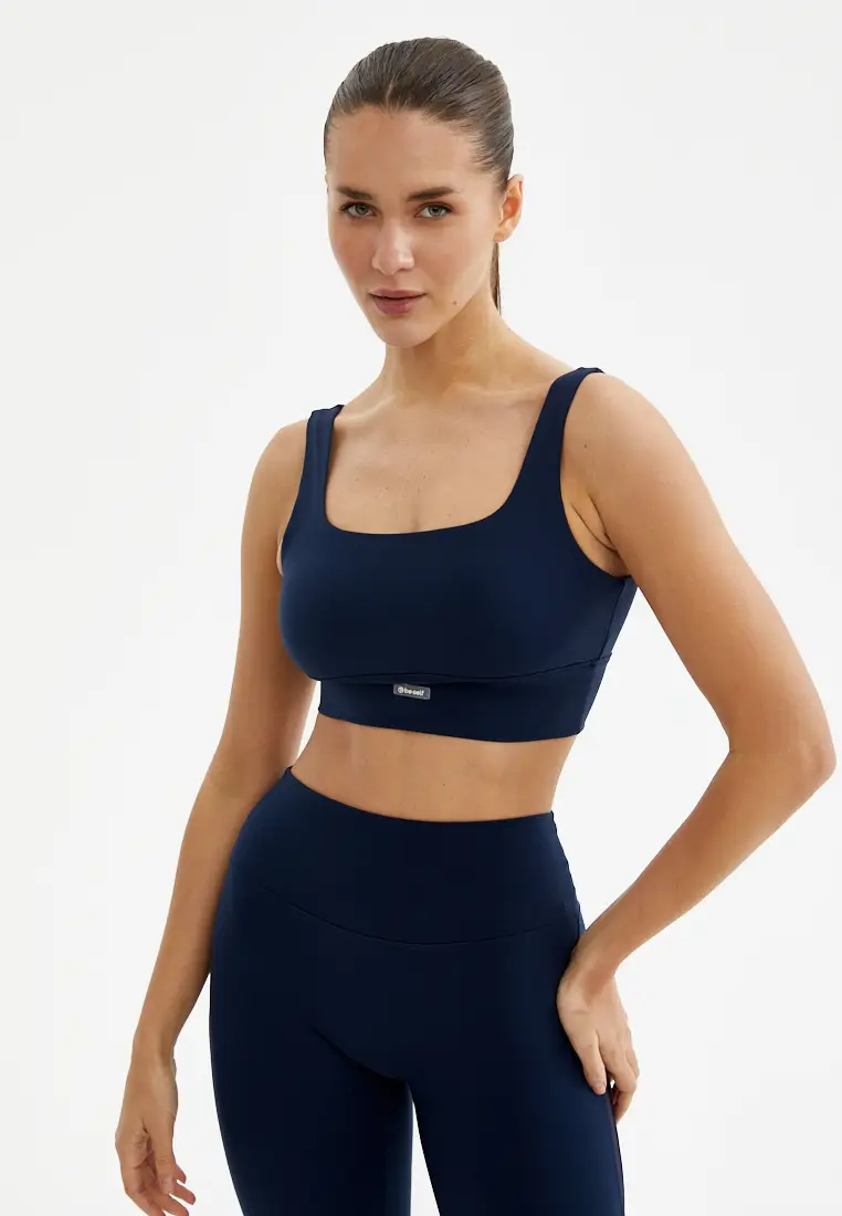 Топ-бра WAVE темно-синий