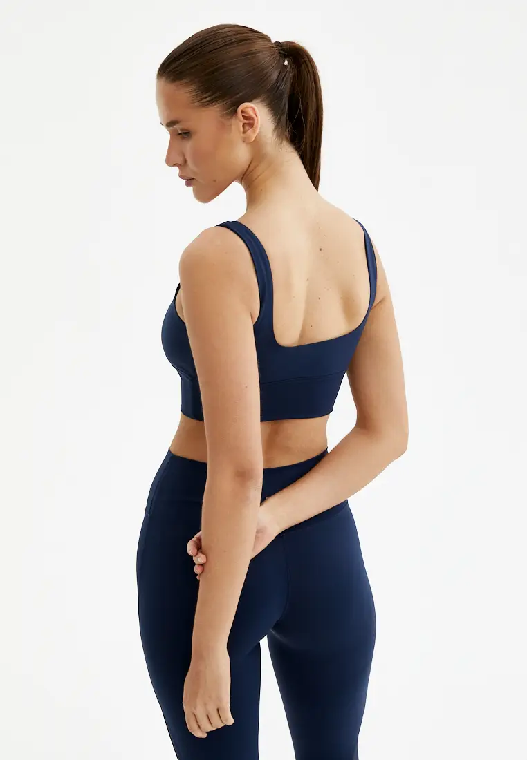 Топ-бра WAVE темно-синий